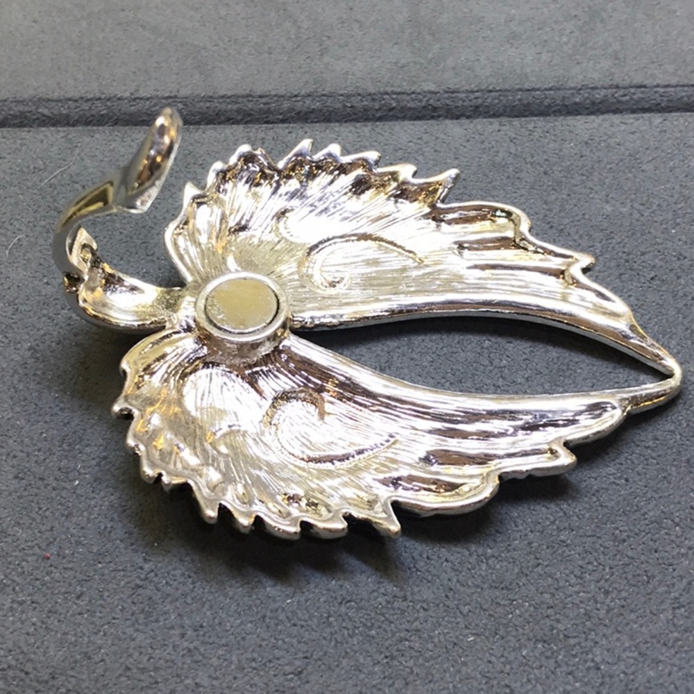 ANGEL 😇 WINGS Pendant silver/Black tone fashion - Picture 4 of 7